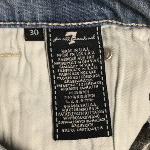 7 for all mankind NWT Skinny Jean size 30 - Picture 2 of 8
